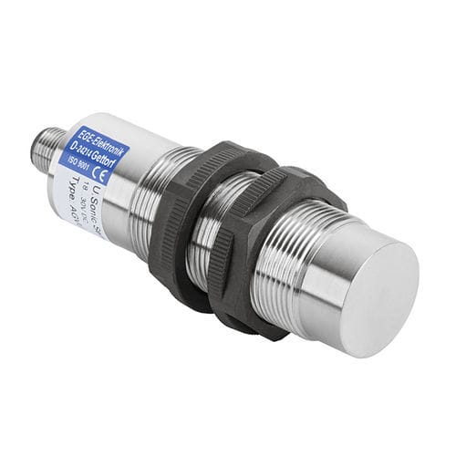 Sensor de ultrasonidos de tipo barrera - AGVU - EGE-Elektronik Spezial-Sensoren GmbH - tipo réflex / de acero inoxidable