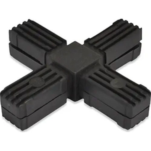 Conexión de tubo en cruz - 355 series - emico - en T / de acero / de poliamida