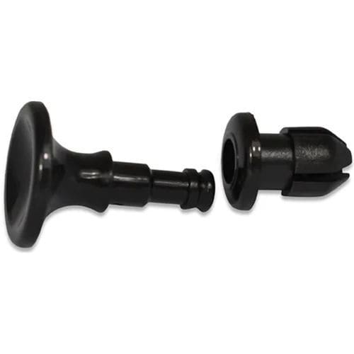 Remache de cabeza cilíndrica - 095 series - emico - de plástico / negro