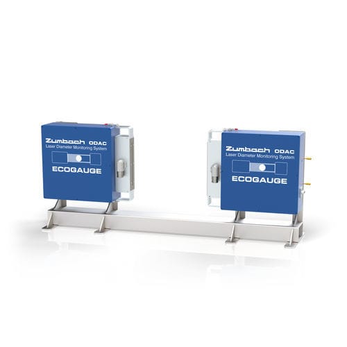 Sistema de medición por láser - ECOGAUGE - ZUMBACH Electronic AG - de diámetro / de forma / en línea