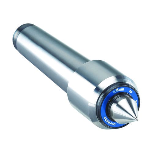 Contrapunto giratorio - Slim - RÖHM GmbH - para torno / para rectificadora / estándar