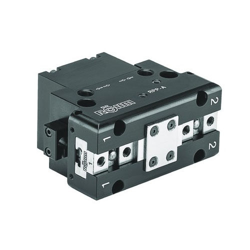 Pinza de prensión hidráulica - RPP-A 50 - RÖHM GmbH - con actuador neumático / paralela / de 2 mandíbulas