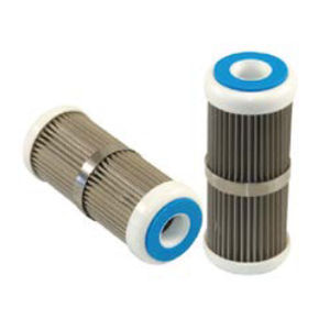 Cartucho filtrante de agua - EM PI, EM PK - HIFI FILTER France - para disolvente / para filtración fina / de acero inoxidable