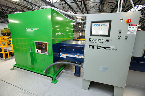 Sistema de clasificación por colores - ColorPlus™ - NRT - NATIONAL RECOVERY TECHNOLOGIES - automatizado / para botellas PET / para procesos