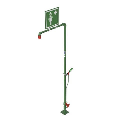 Ducha de seguridad de pie - EXP-SD-18G - Hughes Safety Showers - para entorno peligroso / de exterior