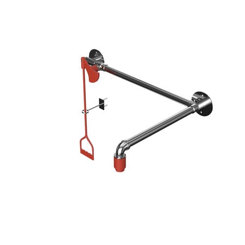 Ducha de seguridad de pared - EXP-23G/OD - Hughes Safety Showers - de interior