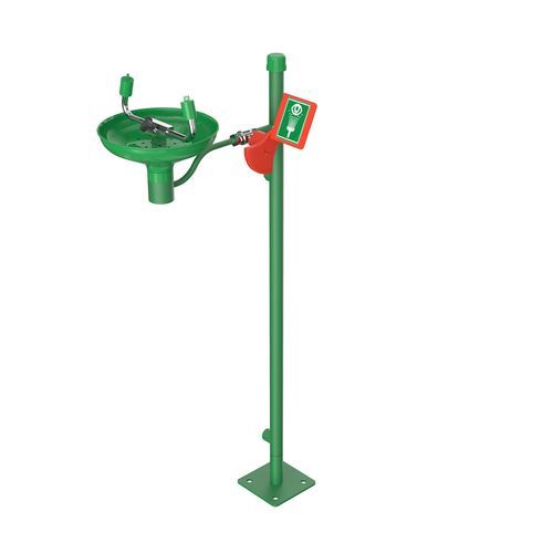 Lavaojos de pie - LAB-85GS/P - Hughes Safety Showers - para entorno peligroso / de interior / para laboratorio