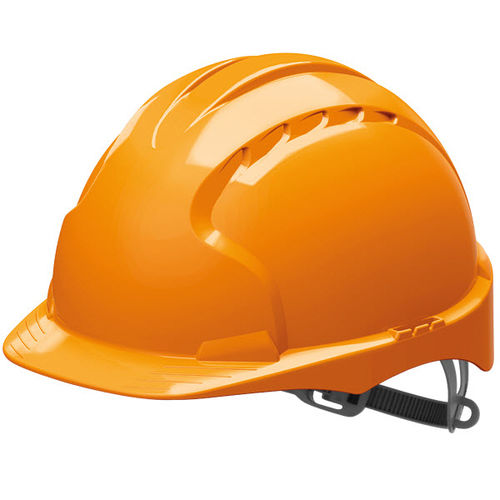 Casco para obras - EVO®3 series - JSP - EN 397 / naranja / con visera