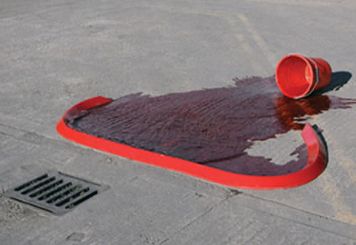 Absorbente mecha - PU Excluder - JSP - de agua / de aceite
