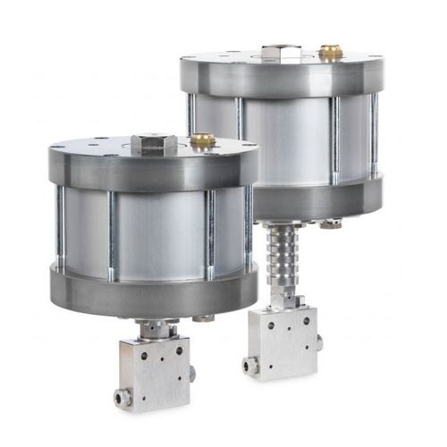 Válvula de bola - (-B)-H2-5MN  - Maximator GmbH - con control neumático / de control / de metal