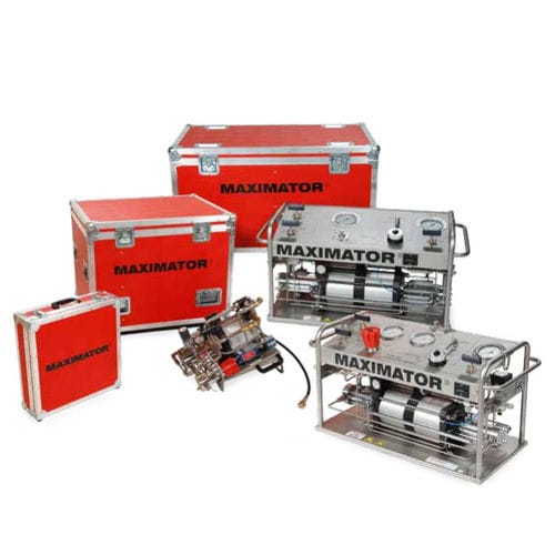 Sobrepresor de pistón - DLE  - Maximator GmbH - de gas / de nitrógeno / de oxígeno