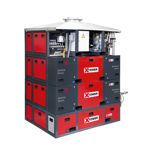 Grupo compresor de gas - X-TOWER - Maximator GmbH - de pistón / estacionario / con ventilación