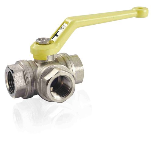 Válvula de bola - 3VT 2000 Series - SIRAL - de palanca / de control / para agua
