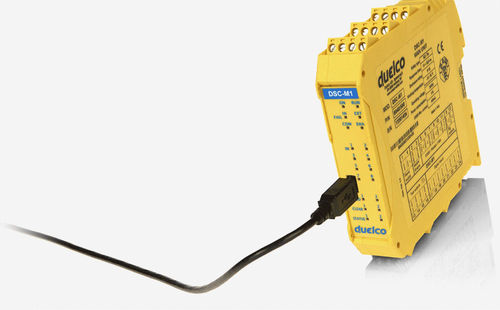 Autómata programable en riel DIN - DSC-M1 - Duelco
