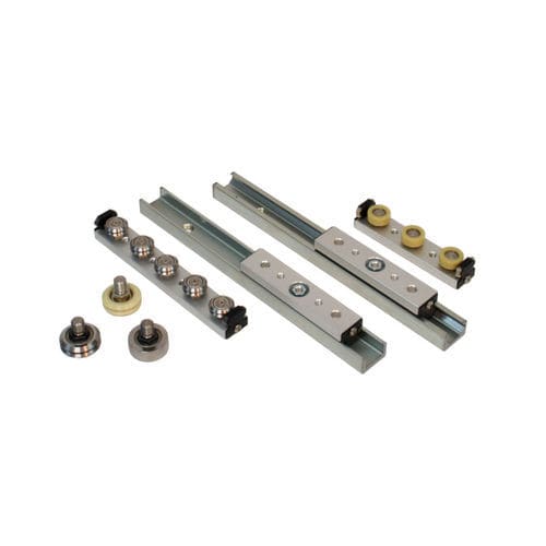 Guía lineal con rodamiento de bolas - UtiliTrak® - HepcoMotion - de patín / compacta / para grandes cargas