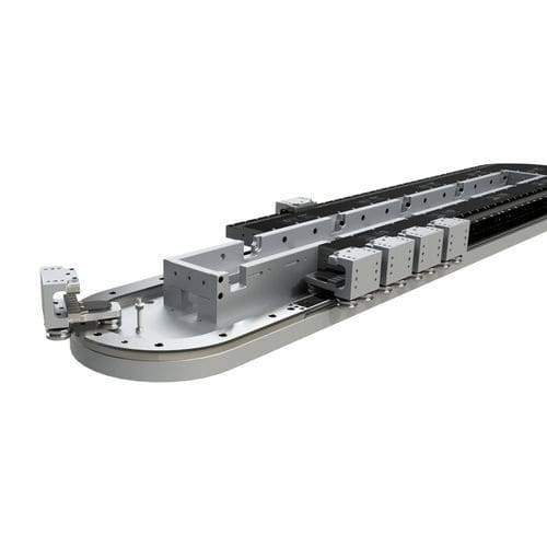 Sistema de guiado de rodillos - GFX HI-DRIVE - HepcoMotion - de precisión / con riel