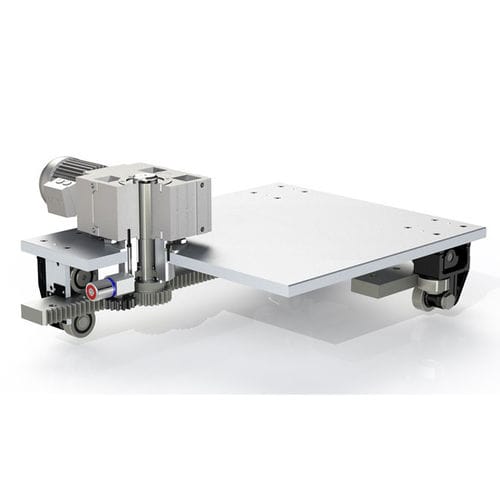 Guía lineal con ruedecillas - MHD series - HepcoMotion - motorizada / con riel / automática