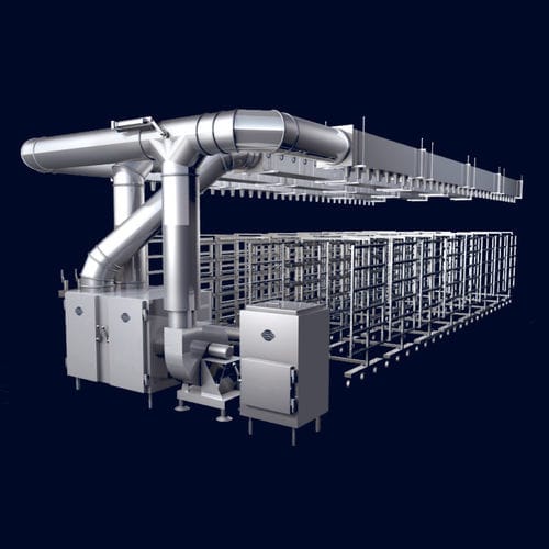 Ahumador industrial de carne - bastra - para pescado / para maduración