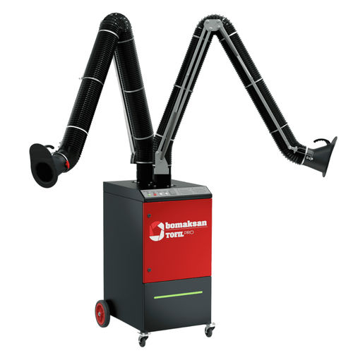 Extractor de humo móvil - TOFILpro - Bomaksan Industrial Air Filtration Systems - de soldadura / de rectificado / de cartucho