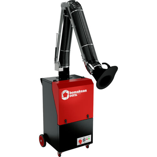 Extractor de humo móvil - DUFILmini - Bomaksan Industrial Air Filtration Systems - de soldadura / de rectificado / con filtro de carbón activado