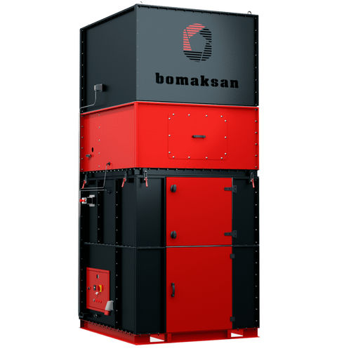 Desempolvador con filtro HEPA - PKFC series - Bomaksan Industrial Air Filtration Systems - limpieza por chorro de aire / compacto / para humo de soldadura