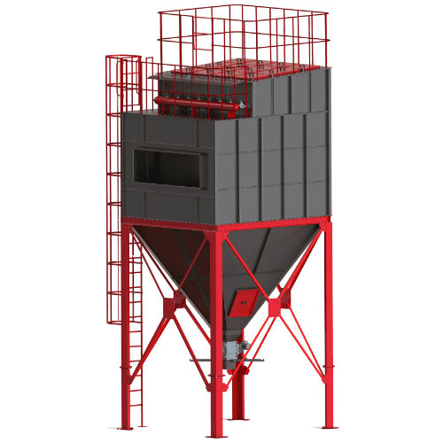 Unidad de filtración de gravedad - PLTF - Bomaksan Industrial Air Filtration Systems - de aire / de polvo / de humo