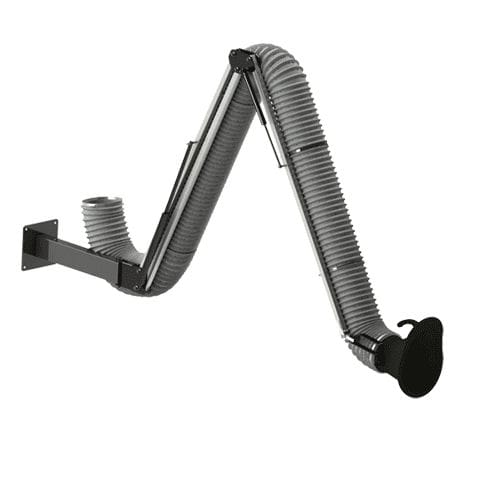 Brazo de extracción fijo - AKROBAT PLUS - Bomaksan Industrial Air Filtration Systems - flexible / para polvo / de aspiración