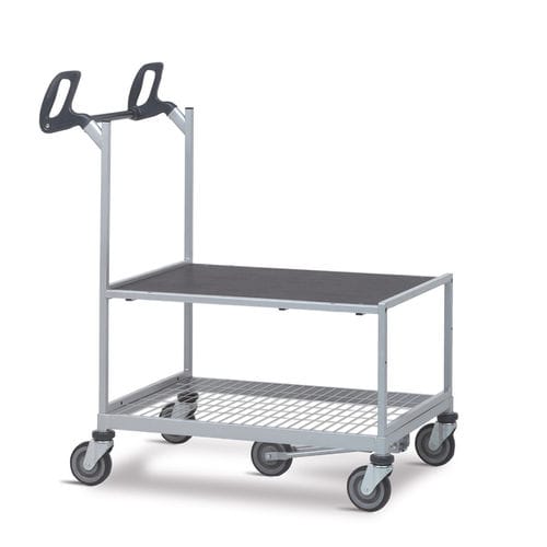 Carro de transporte - KT-Tx series - Wanzl Metallwarenfabrik GmbH - de metal / con plataforma / multifuncional