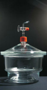 Desecador de laboratorio de vidrio - Normax - Fábrica de Vidro Científico