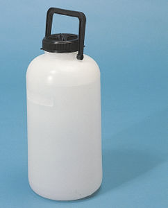 Bidón de plástico - Normax - Fábrica de Vidro Científico - con asas
