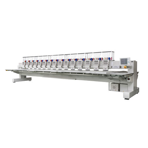 Máquina bordadora multicabezal - TMCP-VF series - Tajima - con 12 agujas / con 6 agujas / con 9 agujas