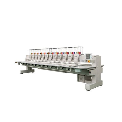 Máquina bordadora plana - TMCR-VF+i-TM - Tajima - multicabezal / con 12 agujas / con 9 agujas