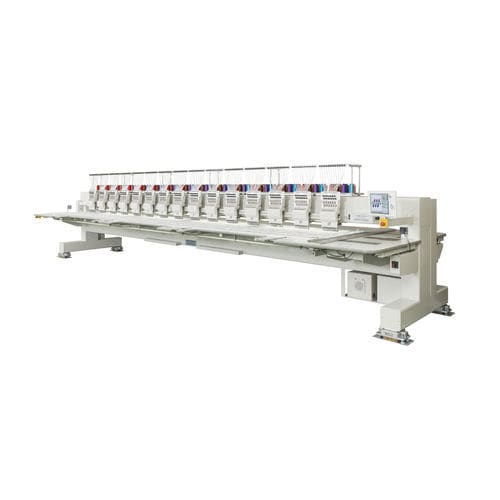 Máquina bordadora multicabezal - TMCR-VF - Tajima - con 12 agujas / con 9 agujas / con 6 agujas