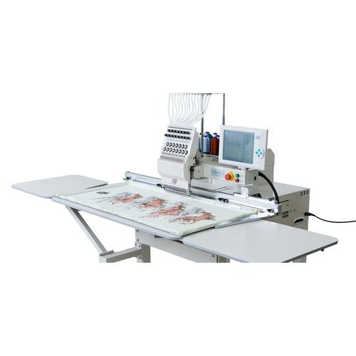 Máquina bordadora de monocabezal - TMBP2-XC - Tajima - con 12 agujas / con 15 agujas