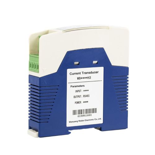 Transductor de corriente digital - WB6810H3 - Mianyang Weibo Electronic Co., Ltd - en riel DIN / AC / monofásico