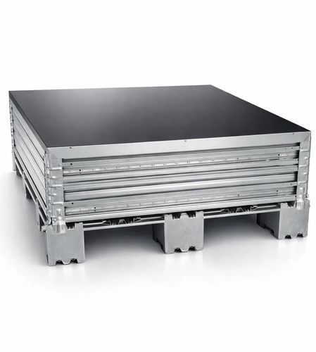 Collarín para paletas de acero galvanizado - Eredi Caimi S.r.l. - plegable / de volumen reducido / para palé EURO