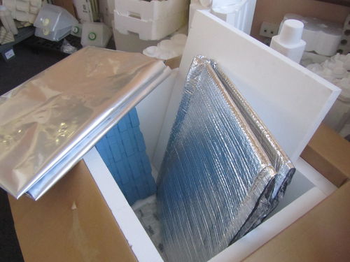 Caja rectangular - Eredi Caimi S.r.l. - de polipropileno / resistente a los UV / de protección térmica