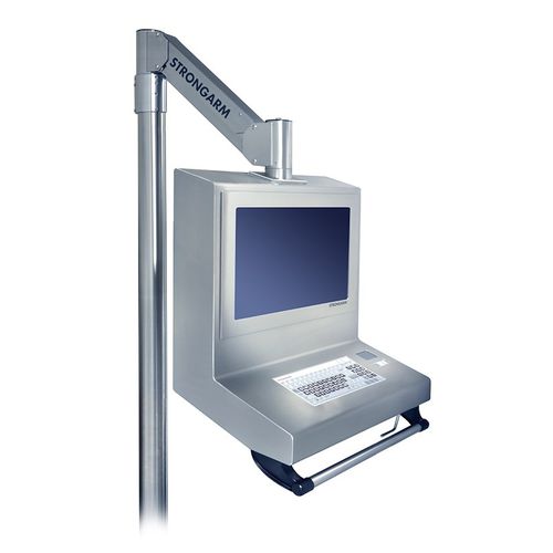Terminal para interfaz operador - MiniStation™ - Strongarm Designs - táctil / montado sobre brazo / 1024 x 768