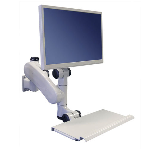 Sistema de brazo de soporte para pantalla plana - CleanMount - Strongarm Designs - de aluminio