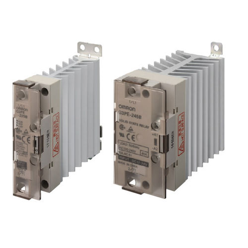 Relé estático AC - G3PE series  - OMRON - compacto / tipo slim / monofásico