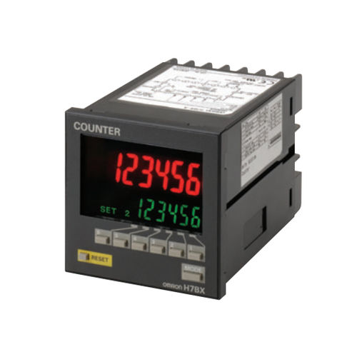 Contador multifunción - H7BX series - OMRON - de tiempo / tacómetro / de lote