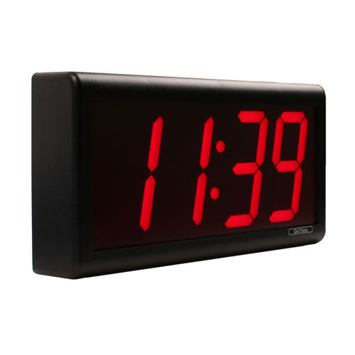 Reloj sincronizado - ARC/HMS/ONT4BK - Galleon Systems - de pared / digital / de 4 dígitos
