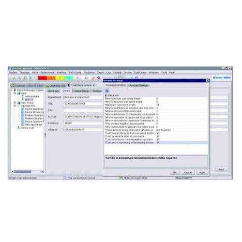Software de gestión - Raisecom Technology Co., Ltd. - de control de acceso