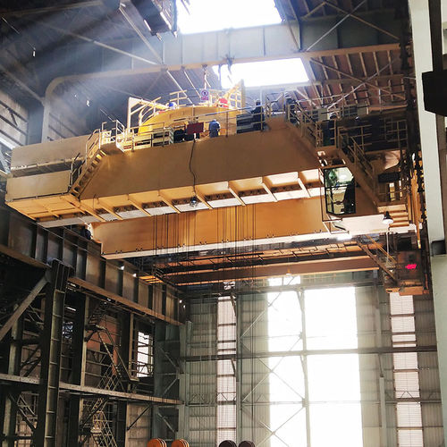 Puente grúa de riel doble - Henan Weihua Heavy Machinery Co., Ltd - con asidero / para uso intensivo