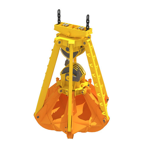 Pulpo electrohidráulico - Henan Weihua Heavy Machinery Co., Ltd - con 6 garras