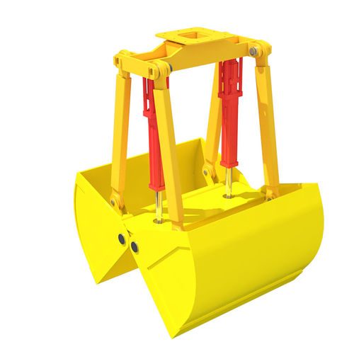 Bivalva hidráulica - Henan Weihua Heavy Machinery Co., Ltd - de acero inoxidable / servoeléctrica / para material a granel