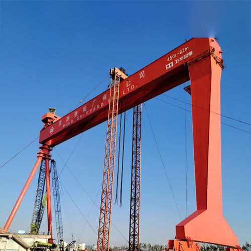 Pórtico portátil - Henan Weihua Heavy Machinery Co., Ltd - para la construcción naval / para grandes cargas / monorriel