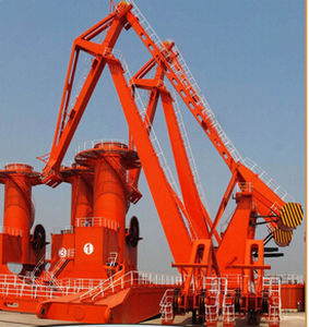 Grúa móvil - Henan Weihua Heavy Machinery Co., Ltd - para astillero naval / de puerto / de carga