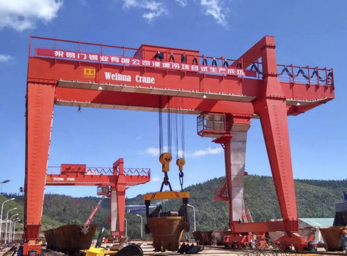 Pórtico en riel - MGY74/32 - Henan Weihua Heavy Machinery Co., Ltd - para aplicaciones metalúrgicas
