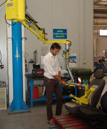 Manipulador con brazo articulado - FAMATEC - para la industria del automóvil